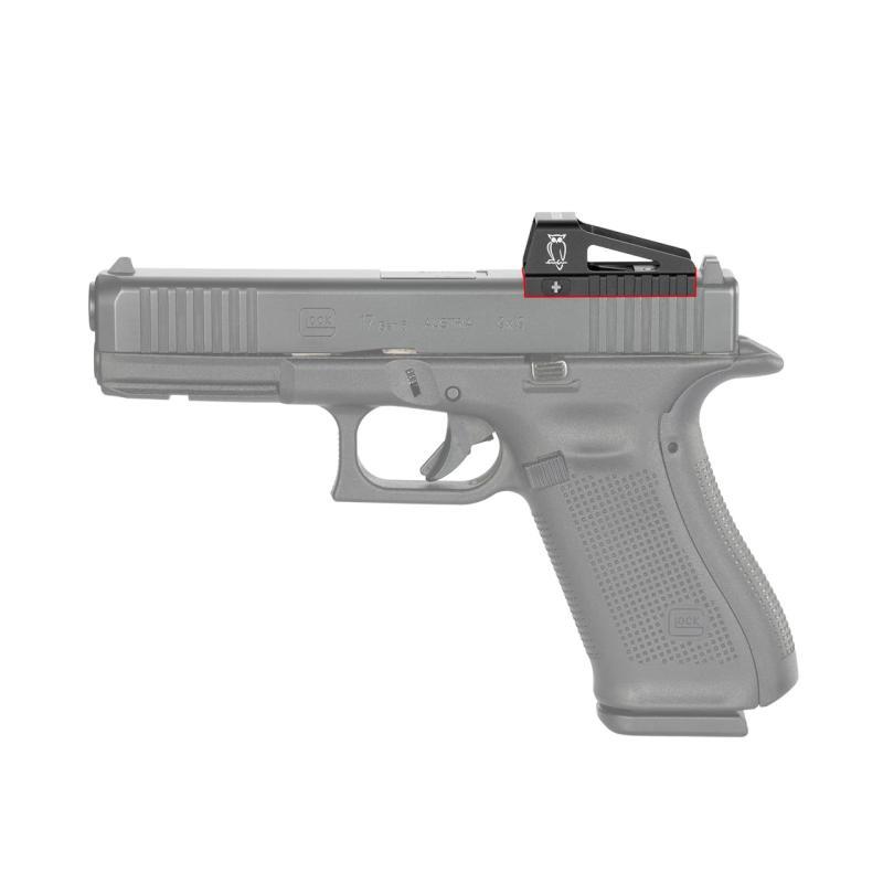 NOBLEX NV 1x23 OS Glock MOS (4.0 moa) red dot
